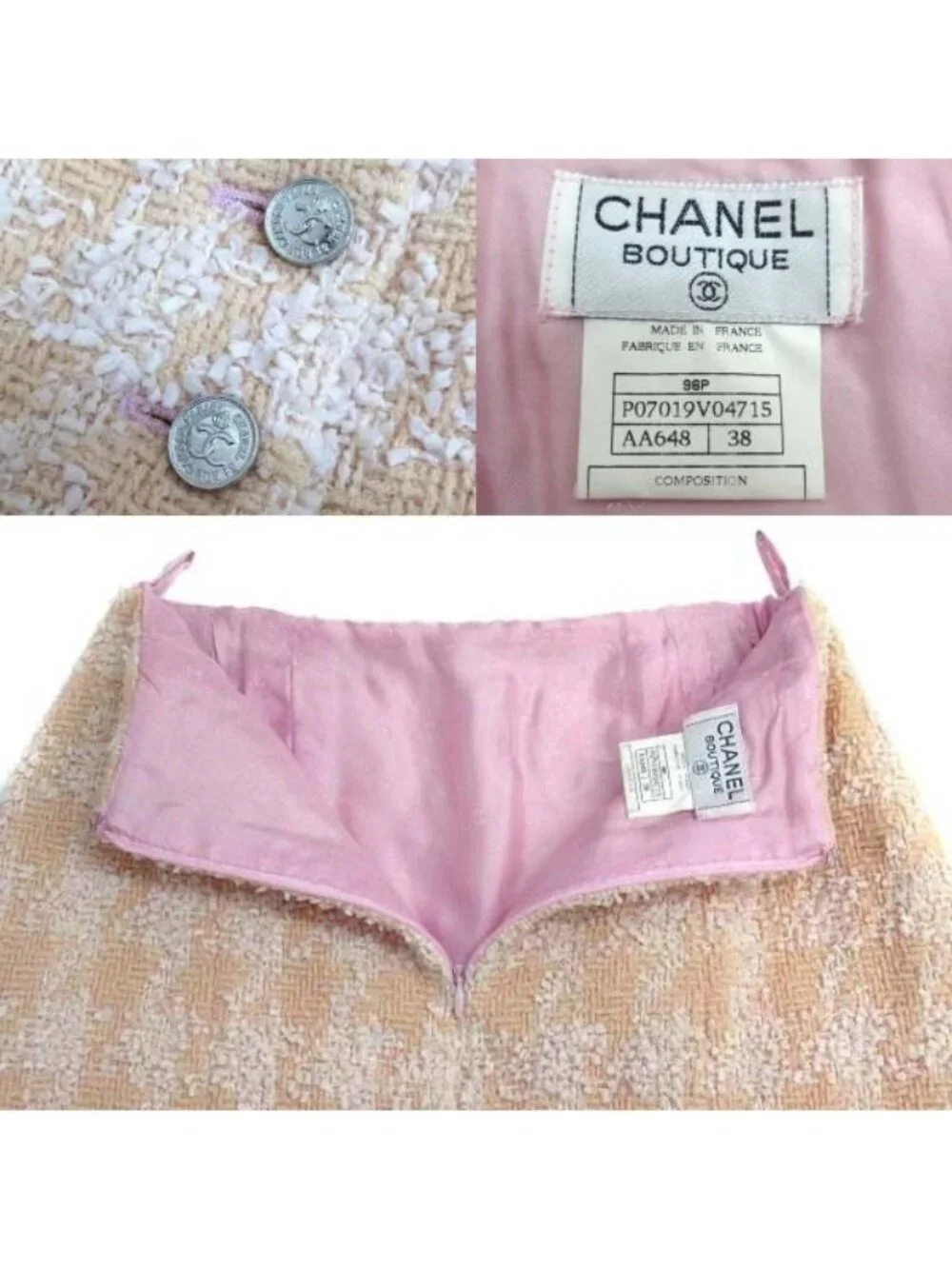 CHANEL name vintage
